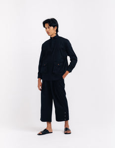 Men: Teladae Baju Melayu (Black)