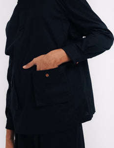 Men: Teladae Baju Melayu (Black)