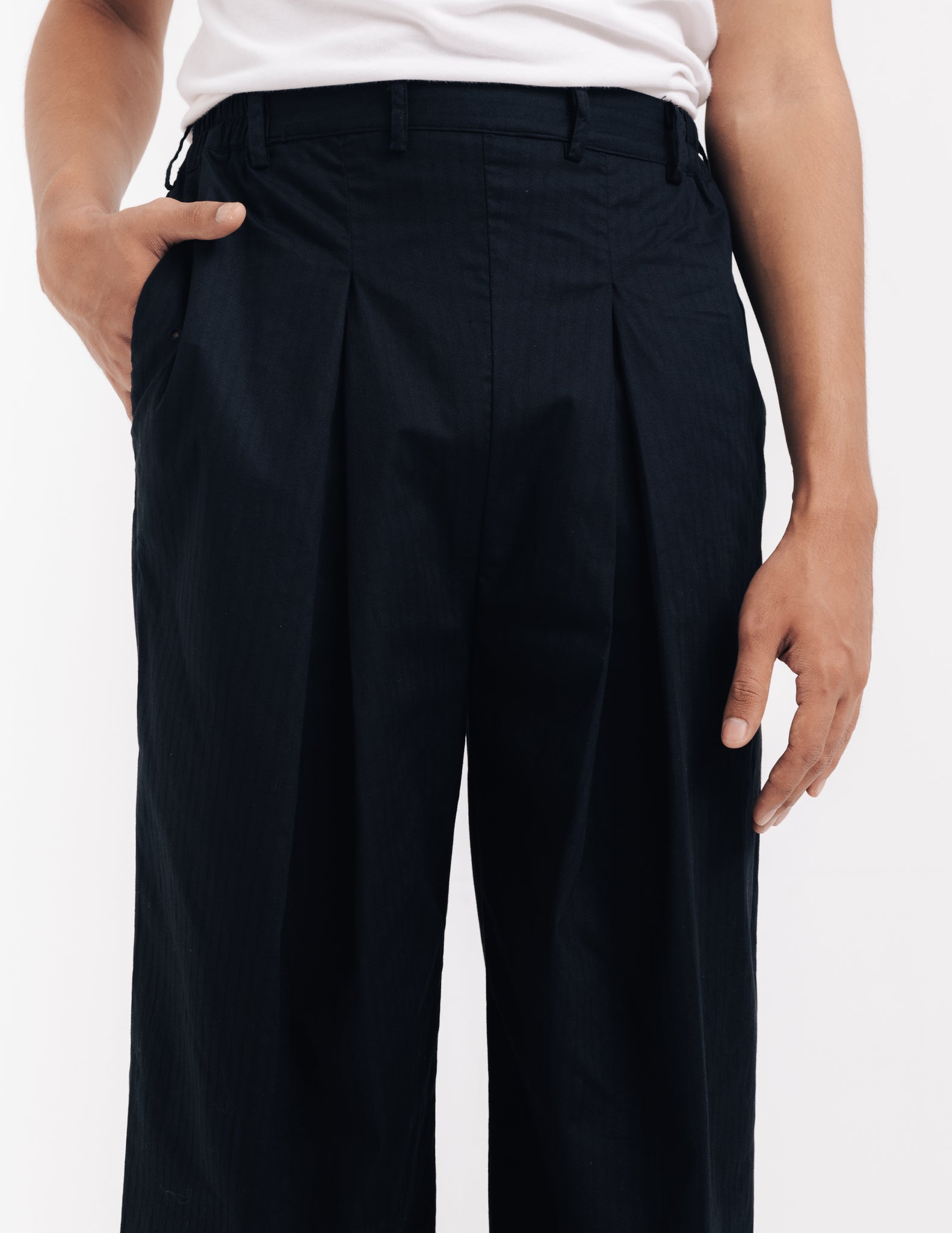Men: Teladae Buttoned Pants (Black)