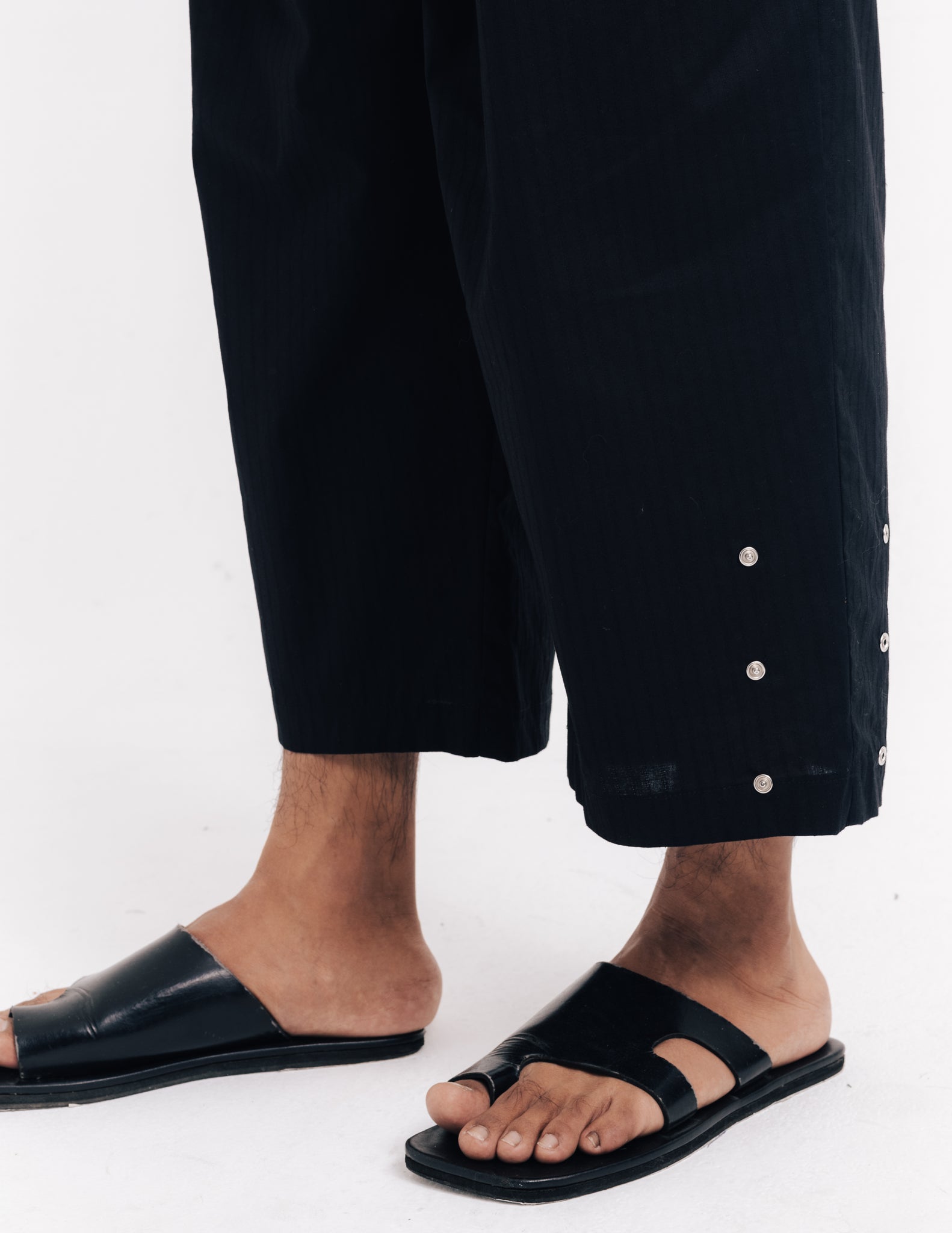 Men: Teladae Buttoned Pants (Black)