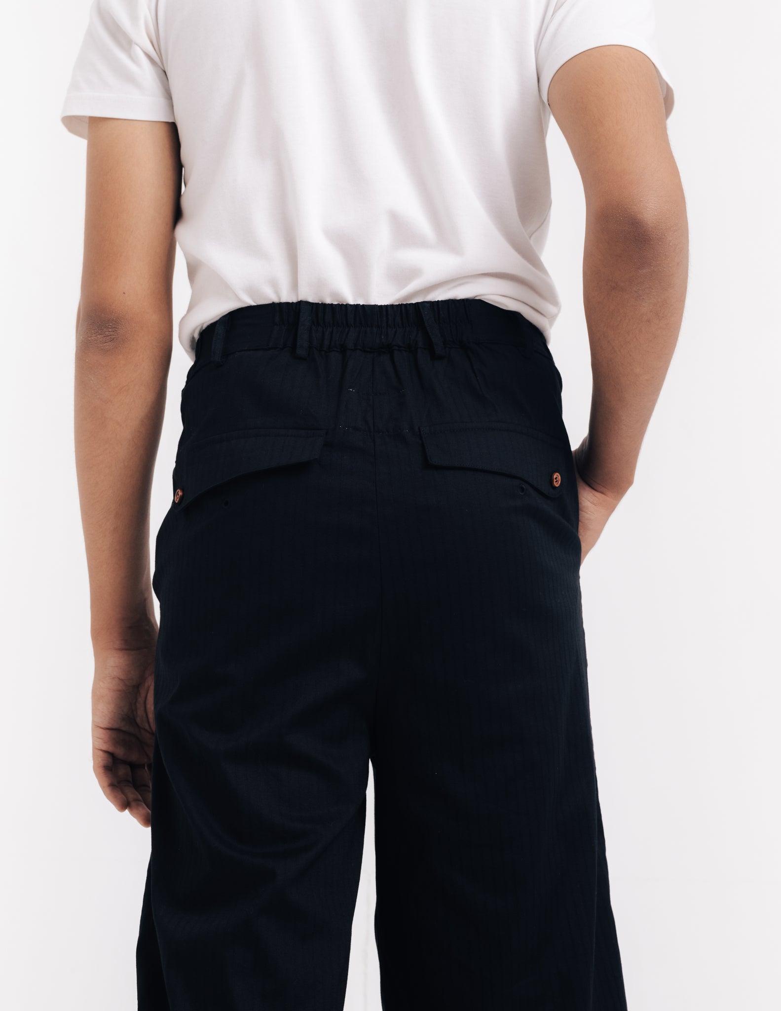 Men: Teladae Buttoned Pants (Black)