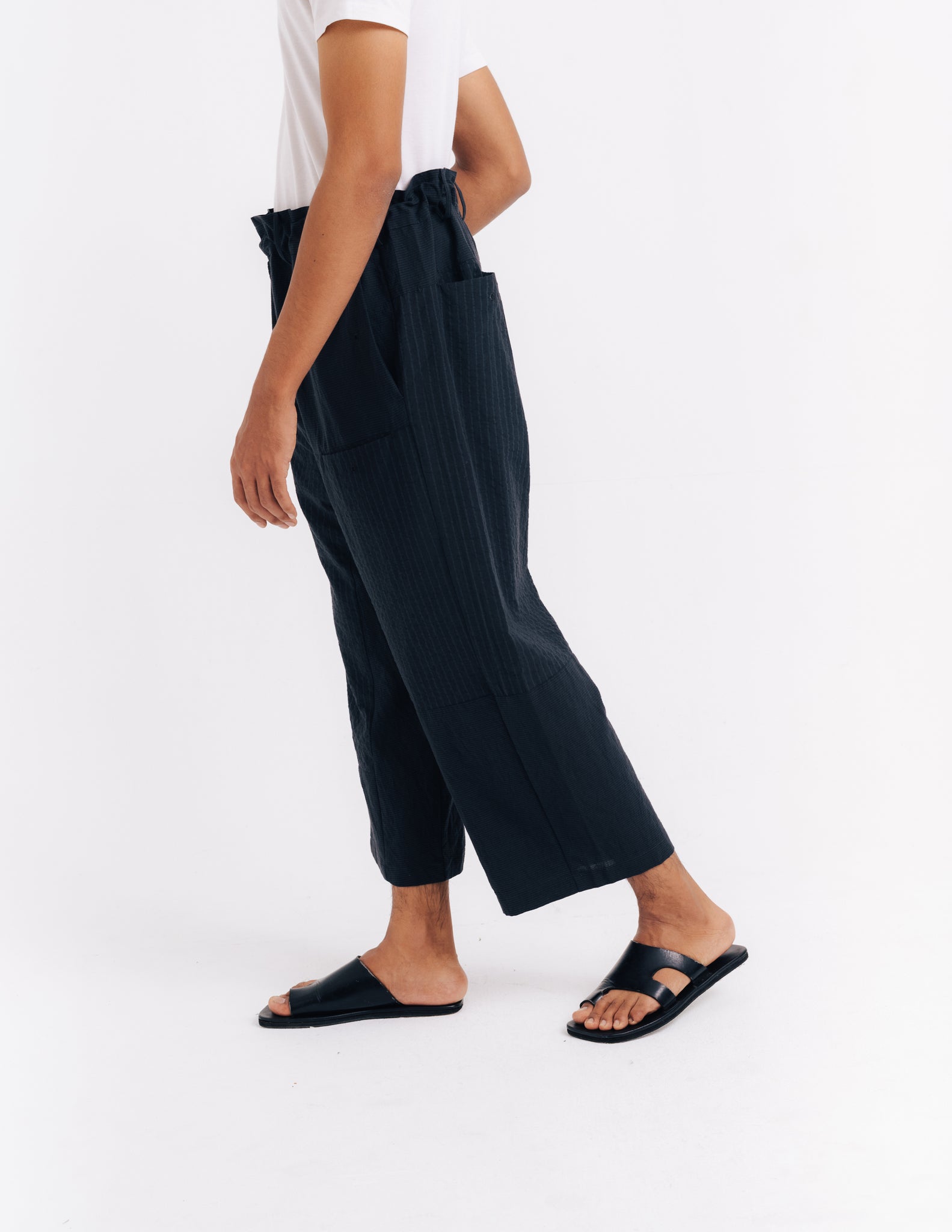 Unisex: Sukma Drawstring Pants (Ash Navy)