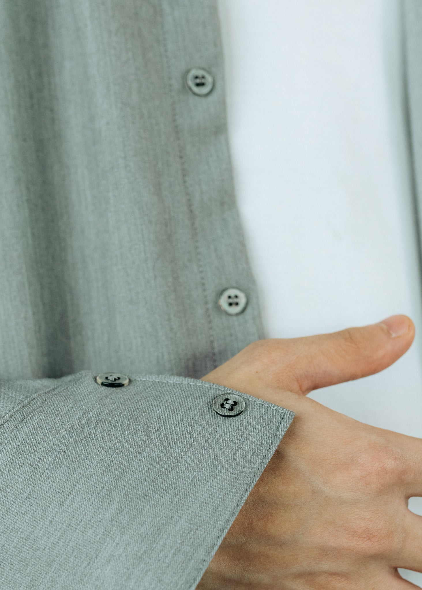 Unisex:  The Boyfriend Shirt (Grey)